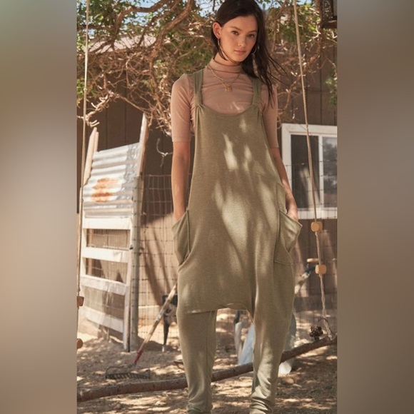 Pants - Olive Green Jumpsuit NWOT